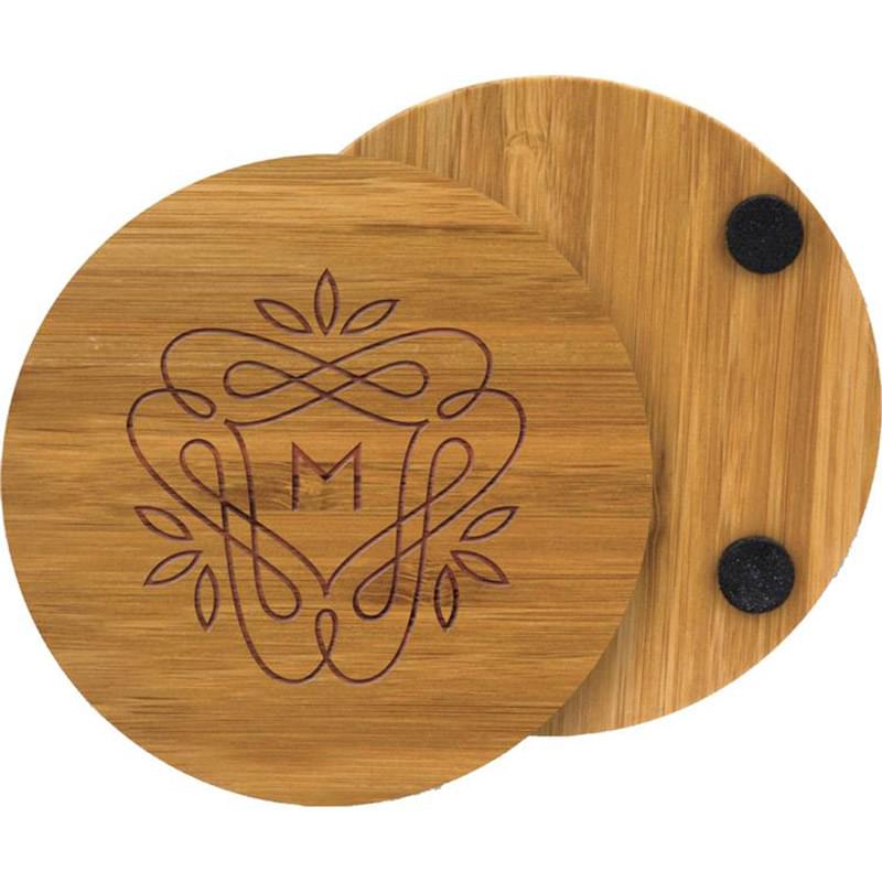 Round Bamboo Coaster (single)