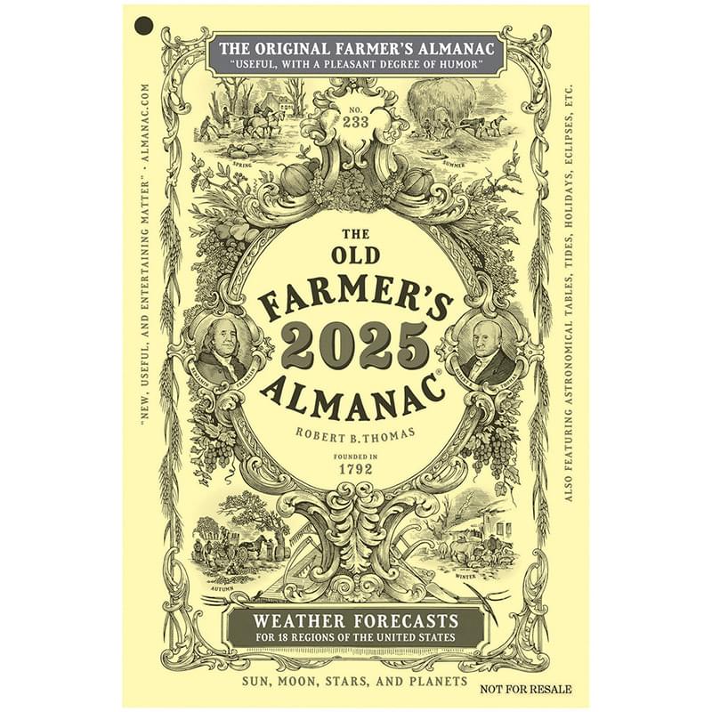 The Old Farmer's Almanac Booklet 2025