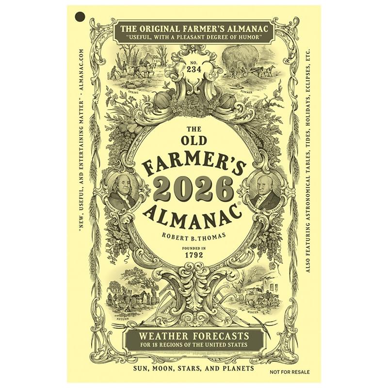 The Old Farmer's Almanac® Booklet: 2026