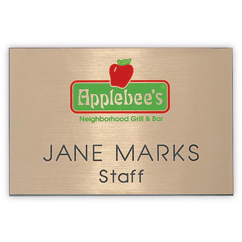 Hollywood Name Badge (Standard Size 2" x 3")