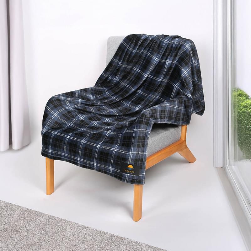 reGen rPET Flannel Throw Blanket