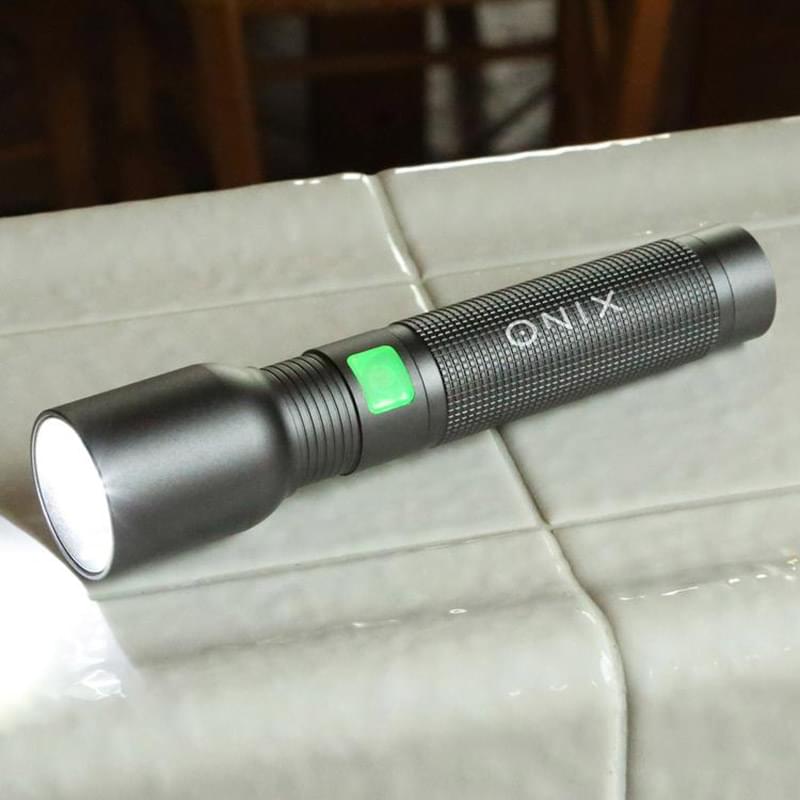 ReNew Zoom Rechargeable Flashlight With Case