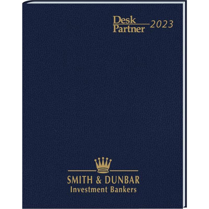 Monthly Format Planner Desk Partner Stitched to Cover 2023
