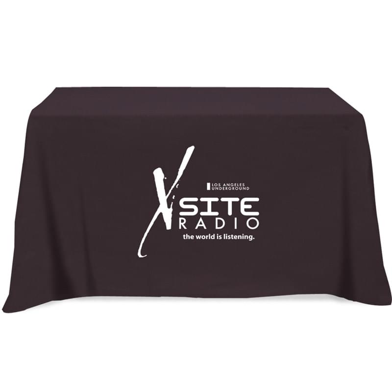 Flat 4-foot Full Color Table Cover
