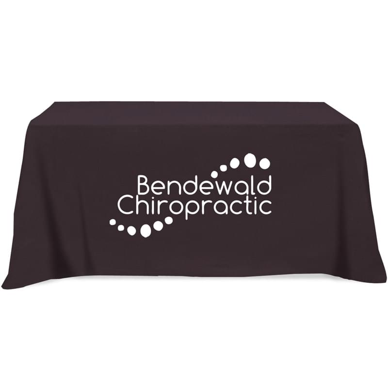 Flat 4-sided Table Cover - fits 6 foot standard table