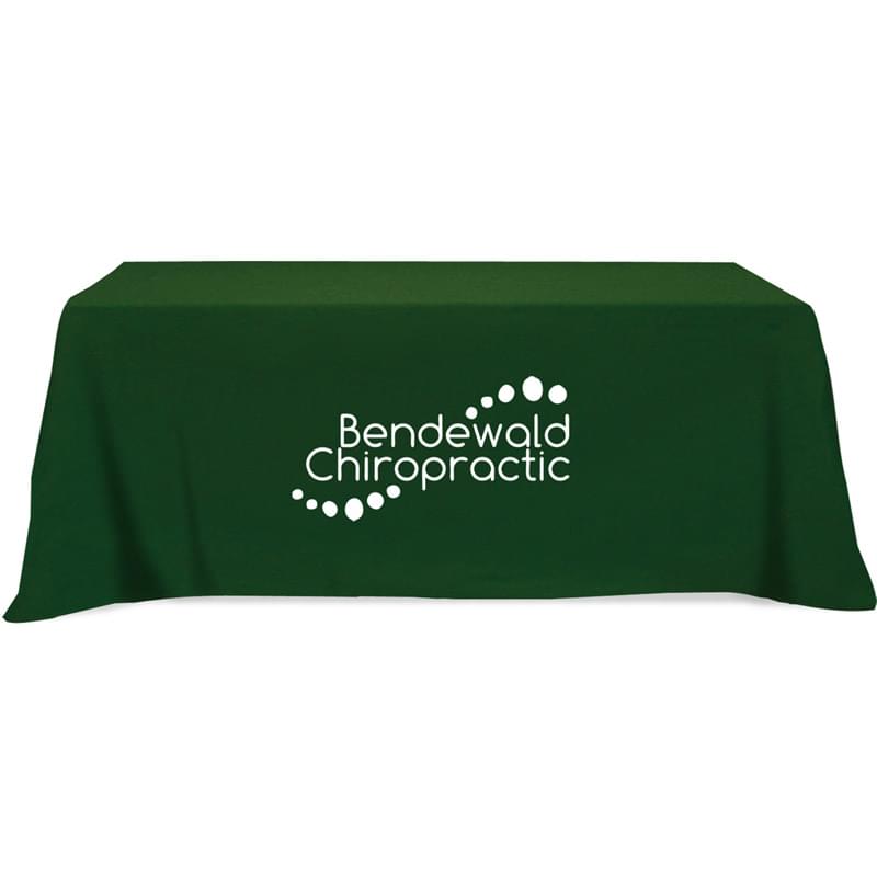 Flat 4-sided Table Cover - fits 8 foot standard table