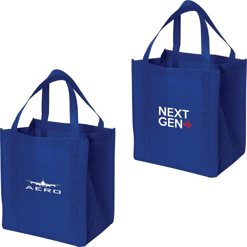 Non-Woven Economy Tote with 8" Gusset