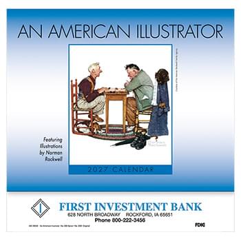An American Illustrator Wall Calendar: 2027 Stapled