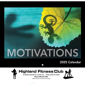Motivations Wall Calendar - Stapled 2025