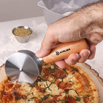 reGen Beechwood Pizza Cutter