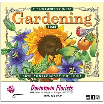 The Old Farmer's Almanac Gardening - Stapled 2023