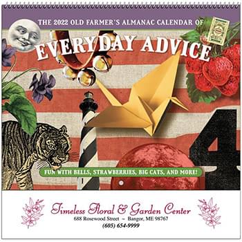 The Old Farmer's Almanac Everyday Advice - Spiral 2023