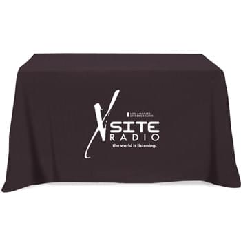 Flat 6-foot Full Color Table Cover